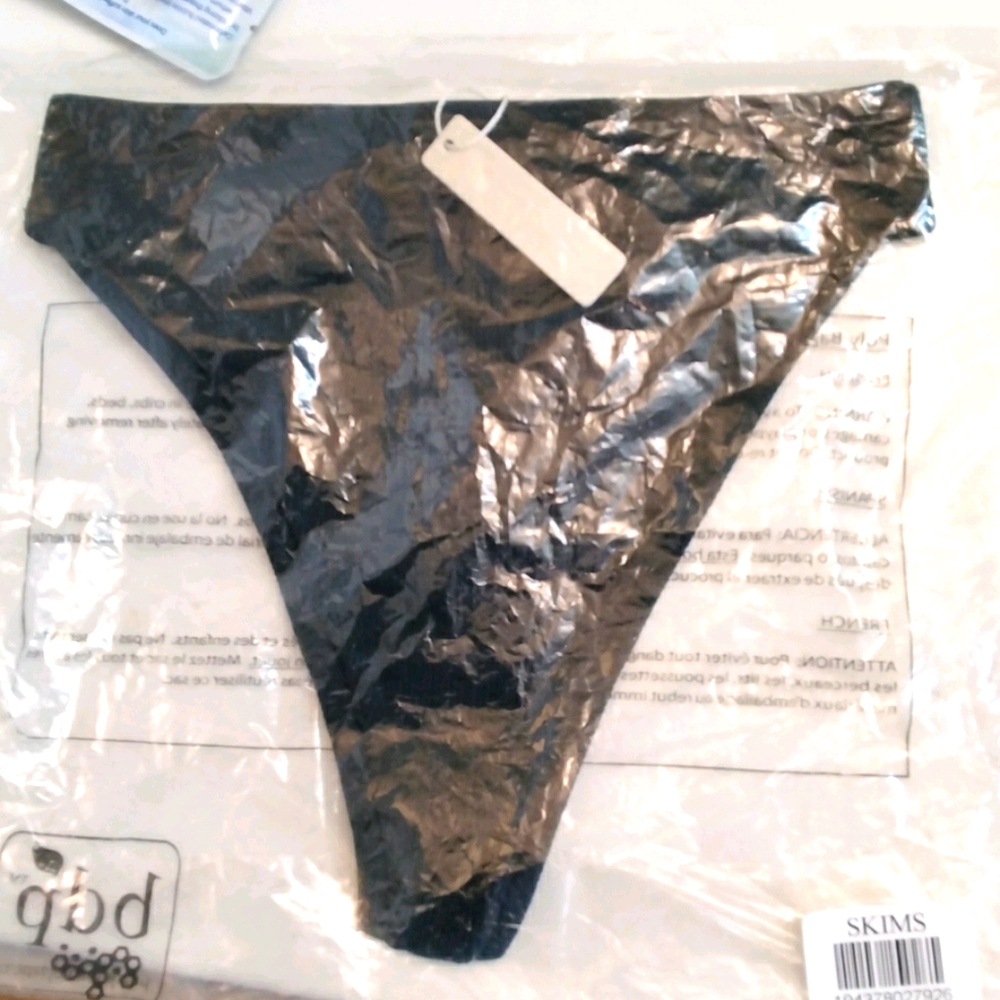 Cotton Rib Thong